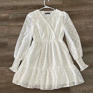 Shein white summer dress